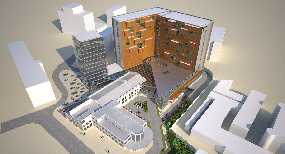 BIM project of
Executive Hotel Business Retail